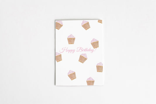 Pink Cupcakes Birthday