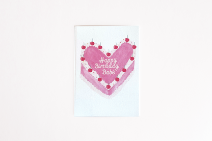 Pink Birthday Cake