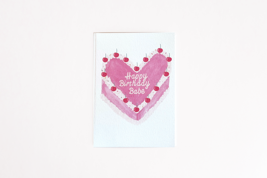 Pink Birthday Cake