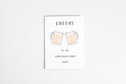 Fathers Day Card | beer card | happy Father’s Day card | Card for him | Card for dad | handmade card | drinking card | beers |