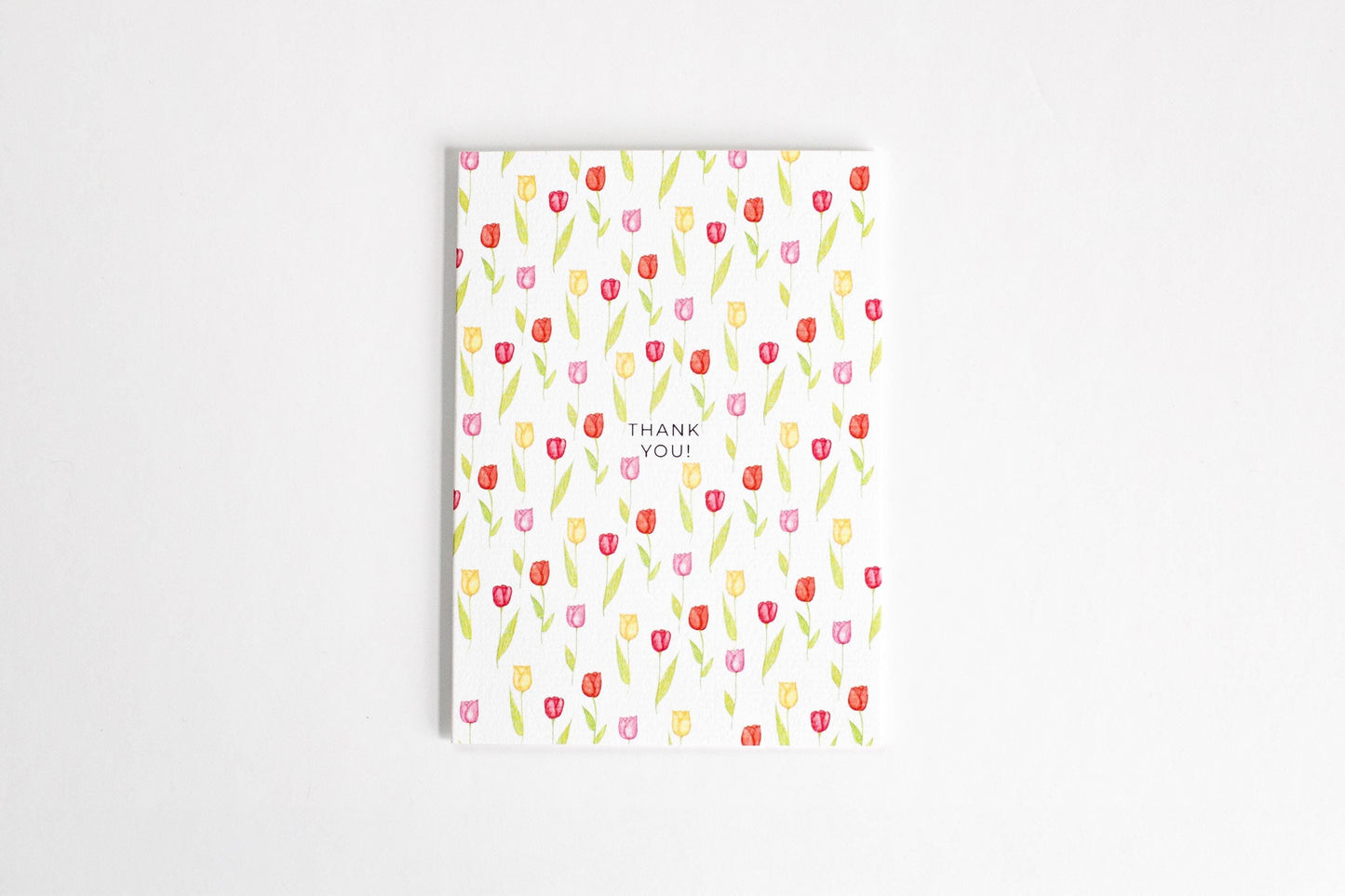 Thank You Floral Card | watercolour greeting card | thank you card for work | thank you card set | thank you wedding card | girly card |