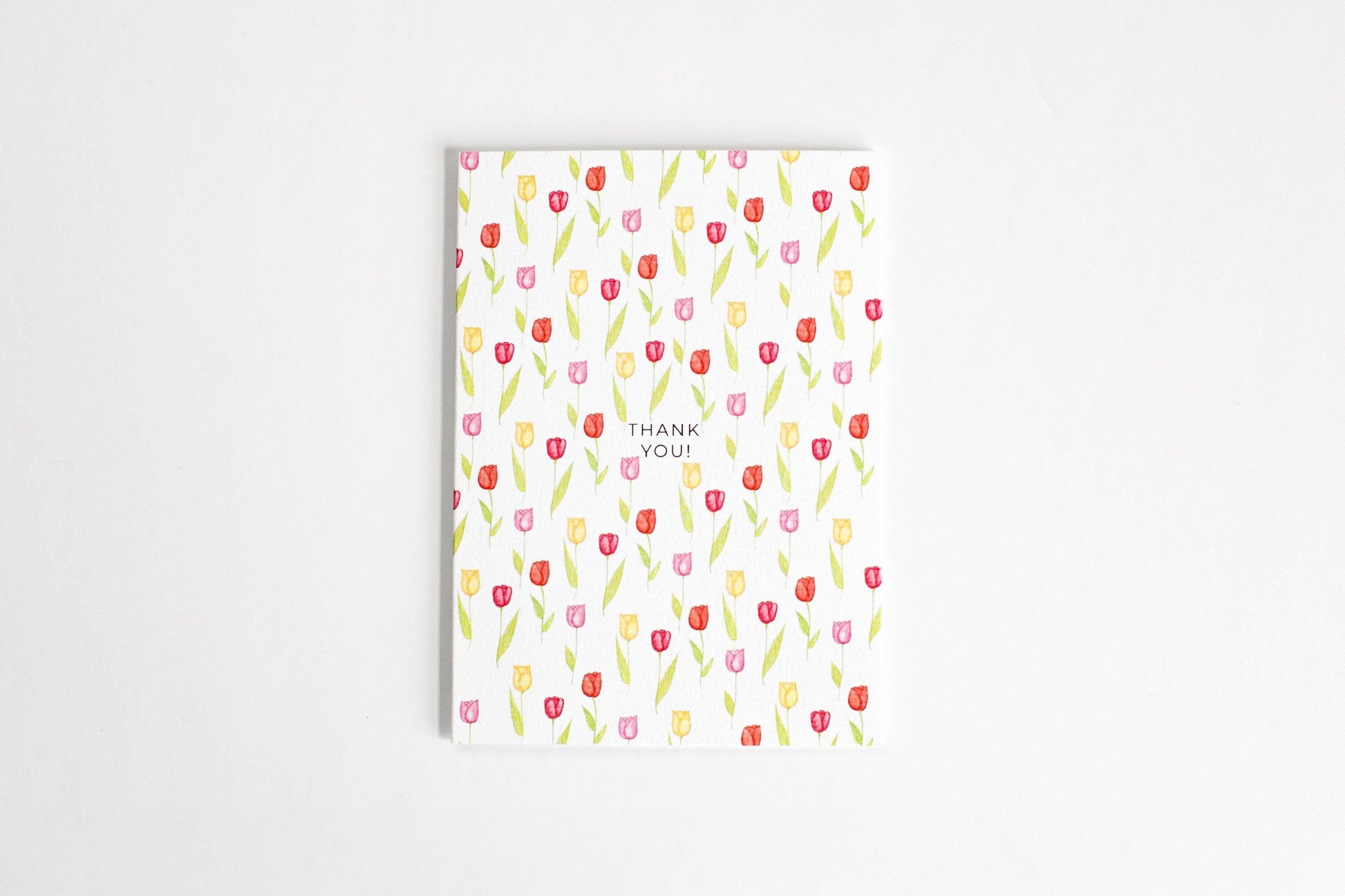 Thank You Floral Card | watercolour greeting card | thank you card for work | thank you card set | thank you wedding card | girly card |