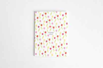 Thank You Floral Card | watercolour greeting card | thank you card for work | thank you card set | thank you wedding card | girly card |